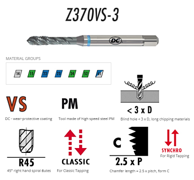 Z370VS-3 丝锥